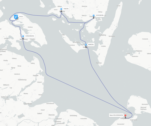 Por la isla de Alsen y Dinamarca con un velero desde Alemania con la agencia de chárter Yates Europa